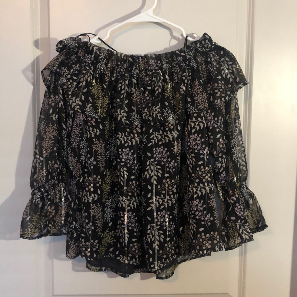 Loft off the shoulder top